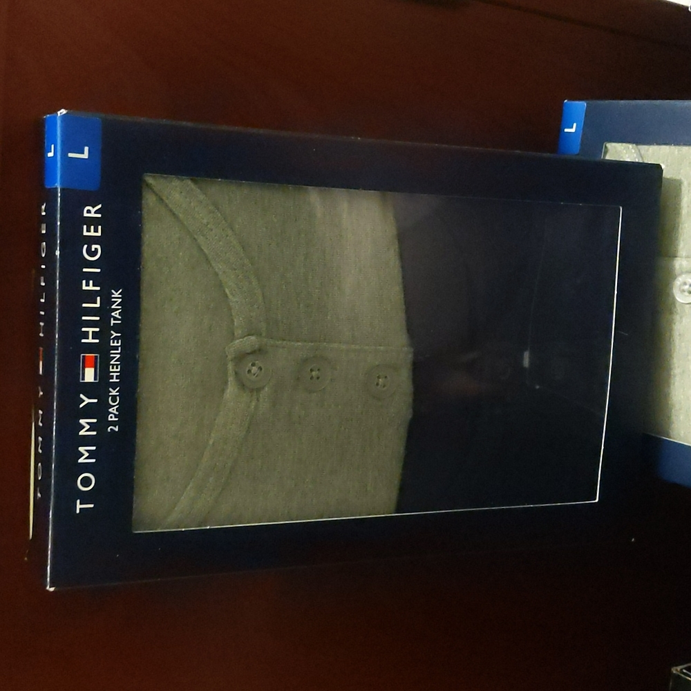 Tommy Hilfiger 2 pack Henley Tanks